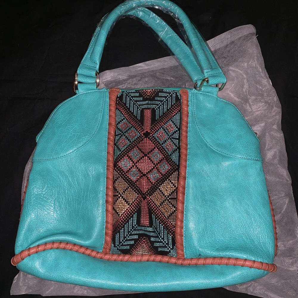 Lionel Purse - Turquoise - brand new